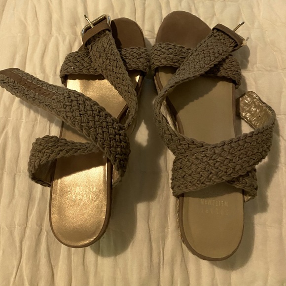 Stuart Weitzman platform sandals size 7.5 - Picture 1 of 5